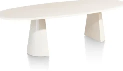 LUND eetkamertafel ovaal (270x120cm) cone poot - XOOON