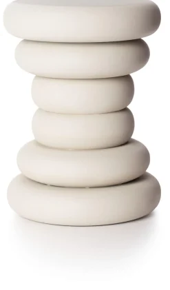 Mae bijzettafel H50cm in kleur Crème shop je bij COCOmaison