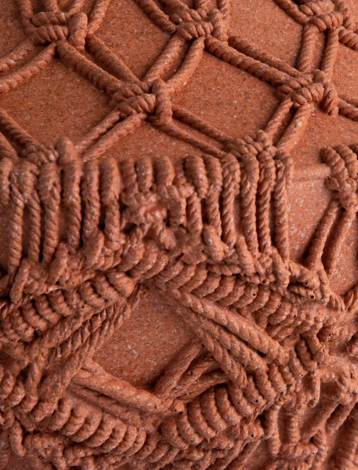 Maeve vaas H33cm in de kleur Terra Cotta - COCOmaison