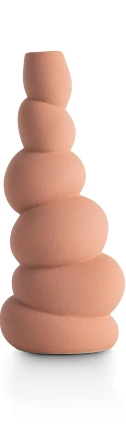 Maria kandelaar H23,5cm in de kleur Terra Cotta - COCOmaison