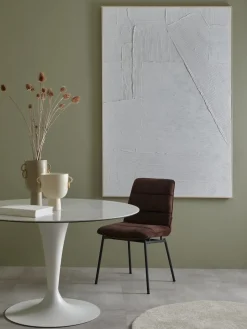 Master Strokes schilderij wit canvas 120x180cm - COCOmaison