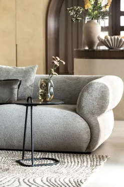 Masura laptoptafel met zwart metalen poot 55x48cm