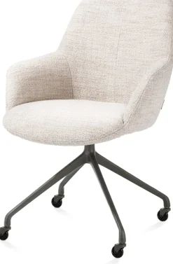 Mats armleuningstoel in de kleur Crème - XOOON