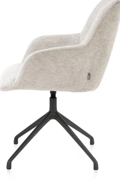 Mats, armstoel - aluminium frame 4-poots - draaibaar - selected choices