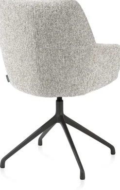 Mats, armstoel - aluminium frame 4-poots - draaibaar - selected choices