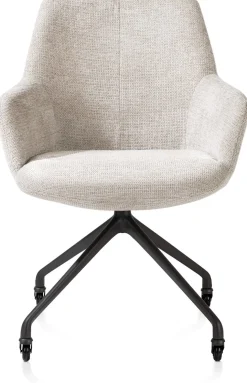 Mats, armstoel aluminium frame + wielen - selected choices