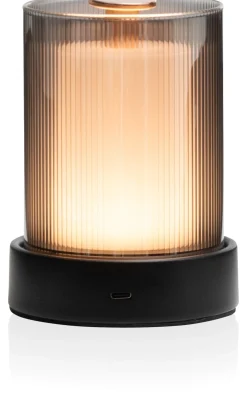 Matz draadloze tafellamp (1*LED) in de kleur Zwart - COCOmaison