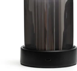 Matz draadloze tafellamp (1*LED) in de kleur Zwart - COCOmaison