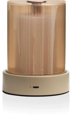 Matz draadloze tafellamp (1*LED) in de kleur Beige - COCOmaison