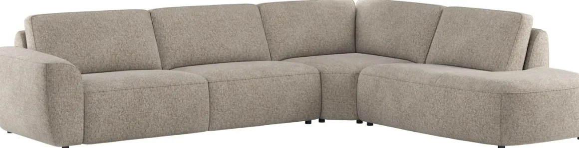 Merano, 3 zits arm links - hoek - ottomane small rechts