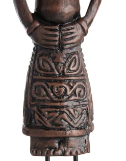 Milan beeld H67,5cm in de kleur Bruin - COCOmaison