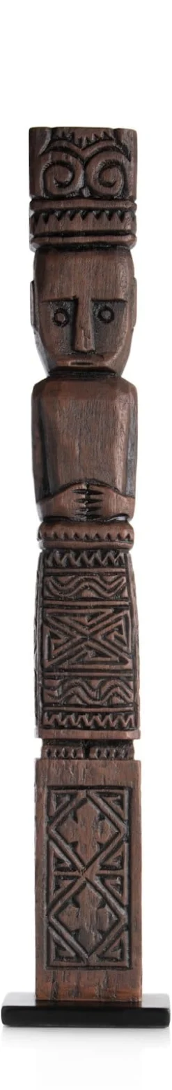 Milan beeld H86cm in de kleur Bruin - COCOmaison