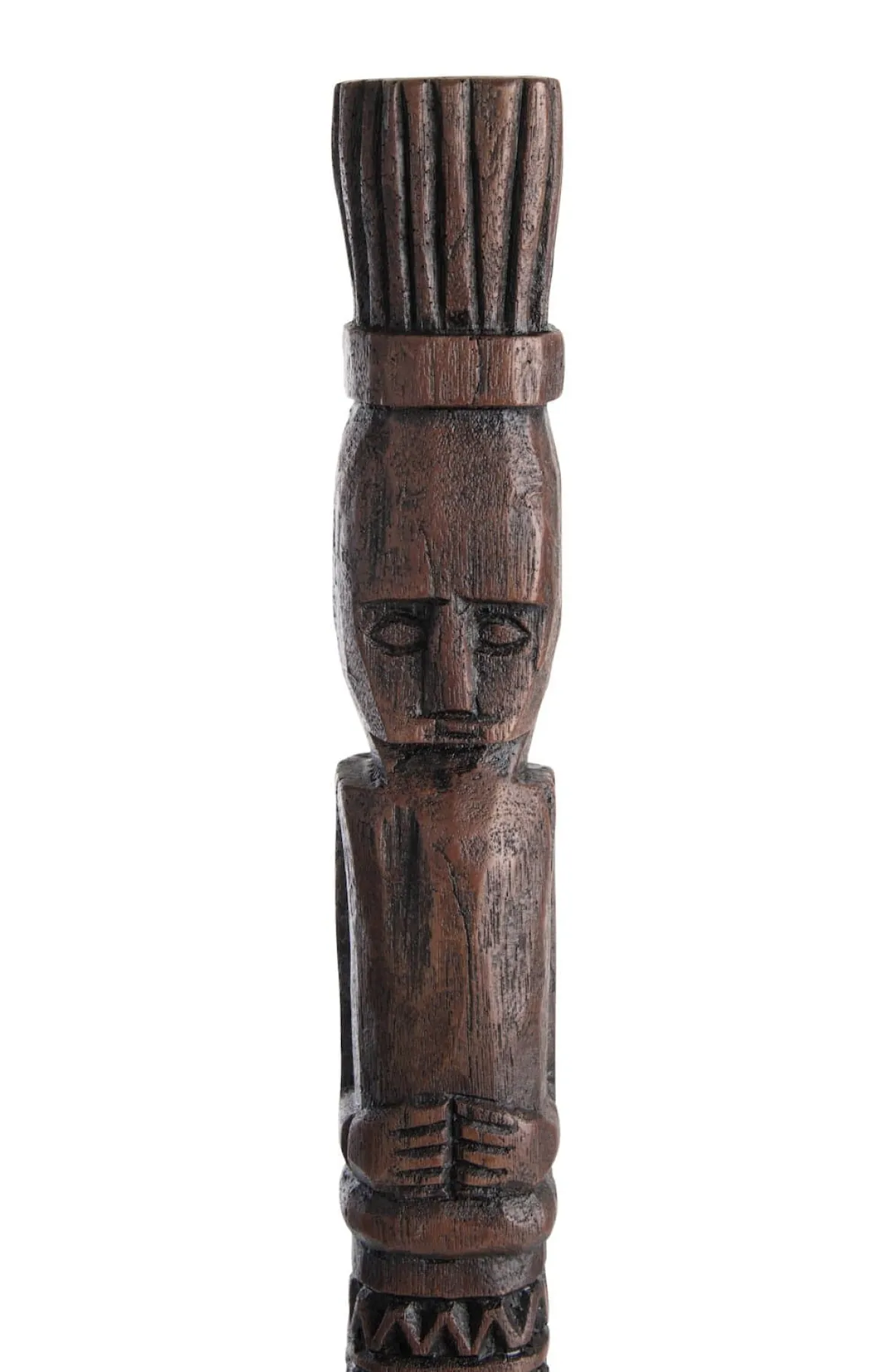 Milan beeld H62cm in de kleur Bruin - COCOmaison