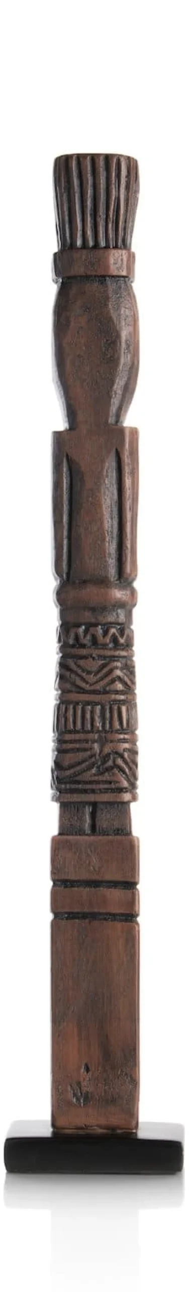 Milan beeld H62cm in de kleur Bruin - COCOmaison