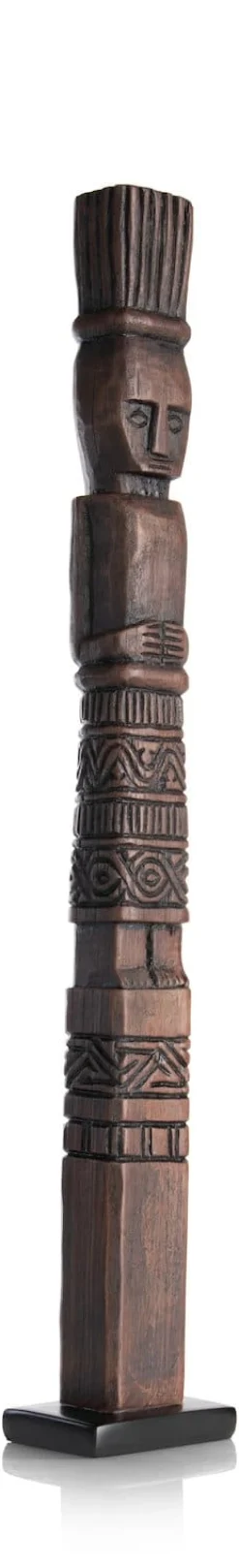 Milan beeld H75cm in de kleur Bruin - COCOmaison