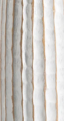 Milou vaas H85cm in de kleur Wit - COCOmaison