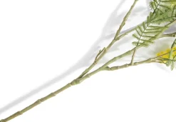 Mimosa Branch H110cm kunstbloem in de kleur Geel - COCOmaison