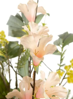 Mimosa Branch H110cm kunstbloem in de kleur Geel - COCOmaison