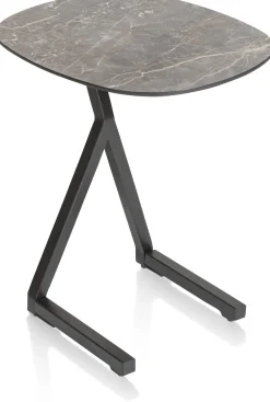 MINATO laptop-tafel 45 x 35 cm - hoogte 52 cm - lichtgrijs