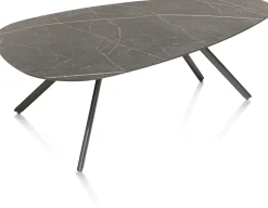 MINATO salontafel 100 x 60 cm - marmerlook