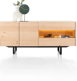 Modali dressoir in naturel (+ LED) 190 cm - XOOON