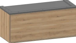 Modulo kast in naturel 90 cm met 1 klep - XOOON