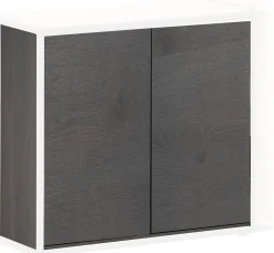 Modulo kast in onyx 90 cm met 2 deuren - XOOON
