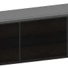 Modulo kast in onyx 135 cm met 3 deuren - XOOON