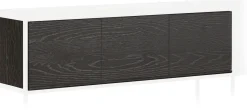 Modulo kast in onyx 135 cm met 3 deuren - XOOON