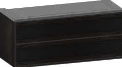 Modulo kast in onyx 90 cm met 2 laden - XOOON