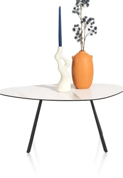 Montello hoge salontafel met keramiek blad 94x49cm