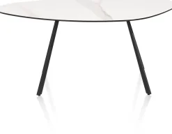 Montello hoge salontafel met keramiek blad 94x49cm