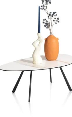 Montello lage salontafel met keramiek blad 94x49cm