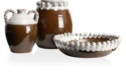 Nera vaas (H26cm) in de kleur Bruin - COCOmaison