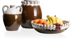 Nera vaas (H26cm) in de kleur Bruin - COCOmaison