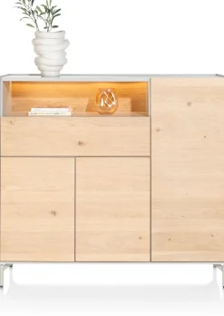 NIORA dressette 148 cm - naturel eiken