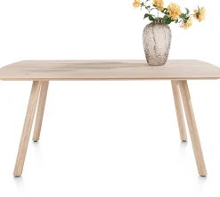 NIORA eetkamertafel 180 x 100 cm - rechthoek - naturel eiken