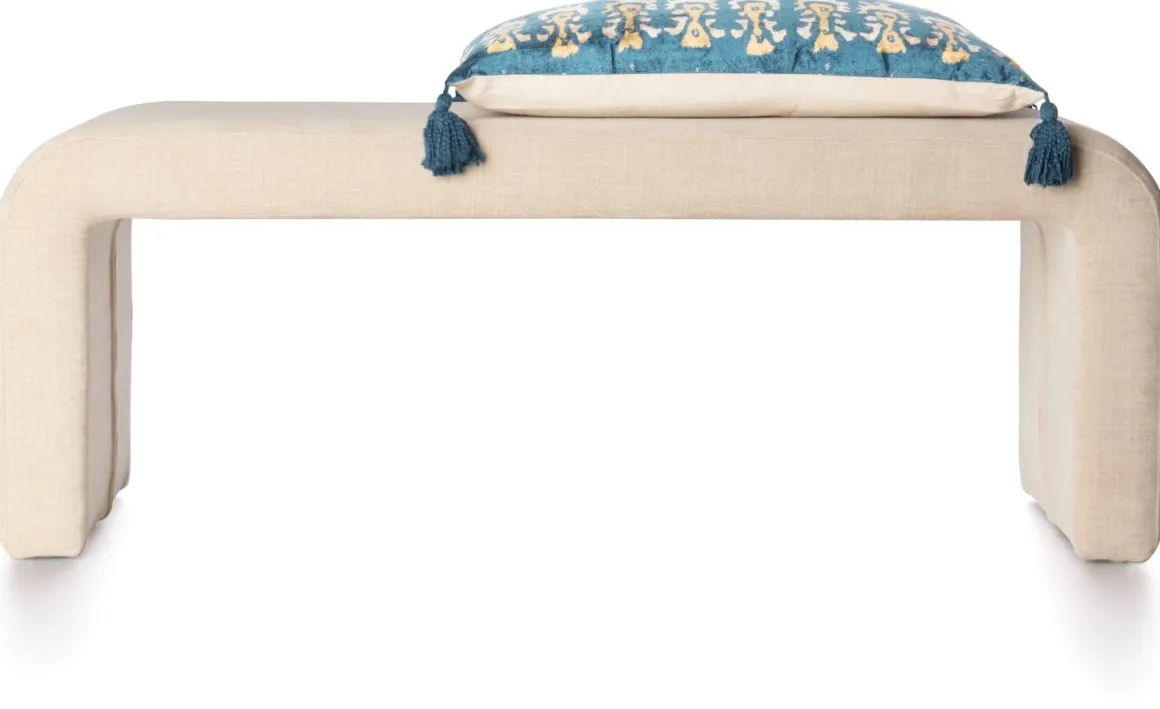 Noah bankje H47cm in kleur Crème shop je bij COCOmaison