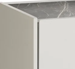 NOON dressoir 240 cm - 3-deuren + 2-laden - lichtgrijs