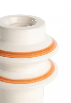 Nora kandelaar H15cm in de kleur Multi Color - COCOmaison