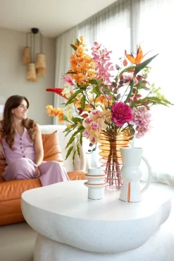 Nora vaas H25,5cm in de kleur Multi Color - COCOmaison