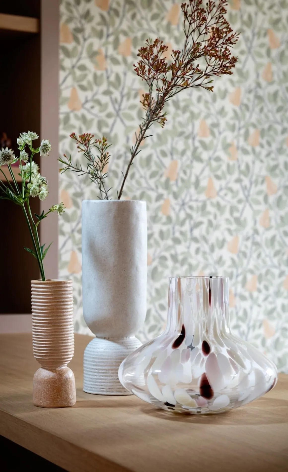 Nova vaas H19cm in de kleur Oranje - COCOmaison