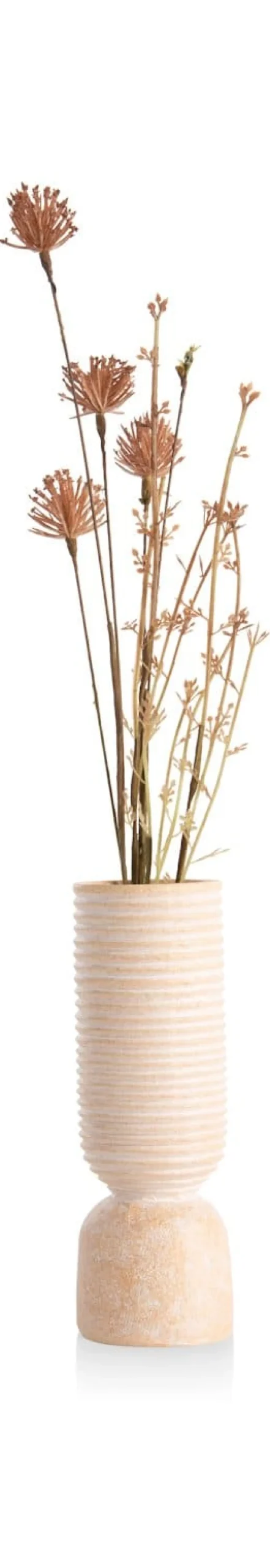 Nova vaas H19cm in de kleur Oranje - COCOmaison