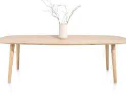 ODDA eetkamertafel 260 x 110 cm - Deens ovaal - naturel eiken
