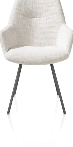 Odin armleuningstoel in de kleur Ivoor - XOOON