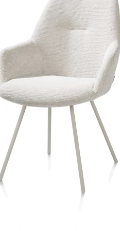 Odin armleuningstoel in de kleur Ivoor - XOOON