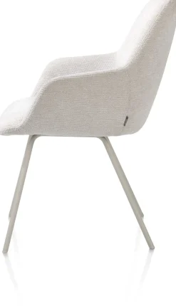 Odin armleuningstoel in de kleur Ivoor - XOOON