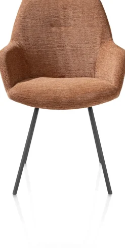 Odin armleuningstoel in de kleur Koper - XOOON