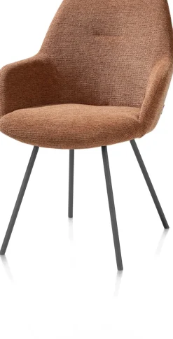 Odin armleuningstoel in de kleur Koper - XOOON