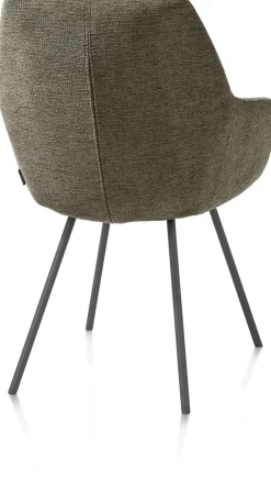 Odin armleuningstoel in de kleur Mosgroen - XOOON